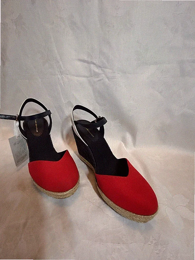 Tommy Hilfiger ICONIC Rot Gr. 41 Damen Sandalen