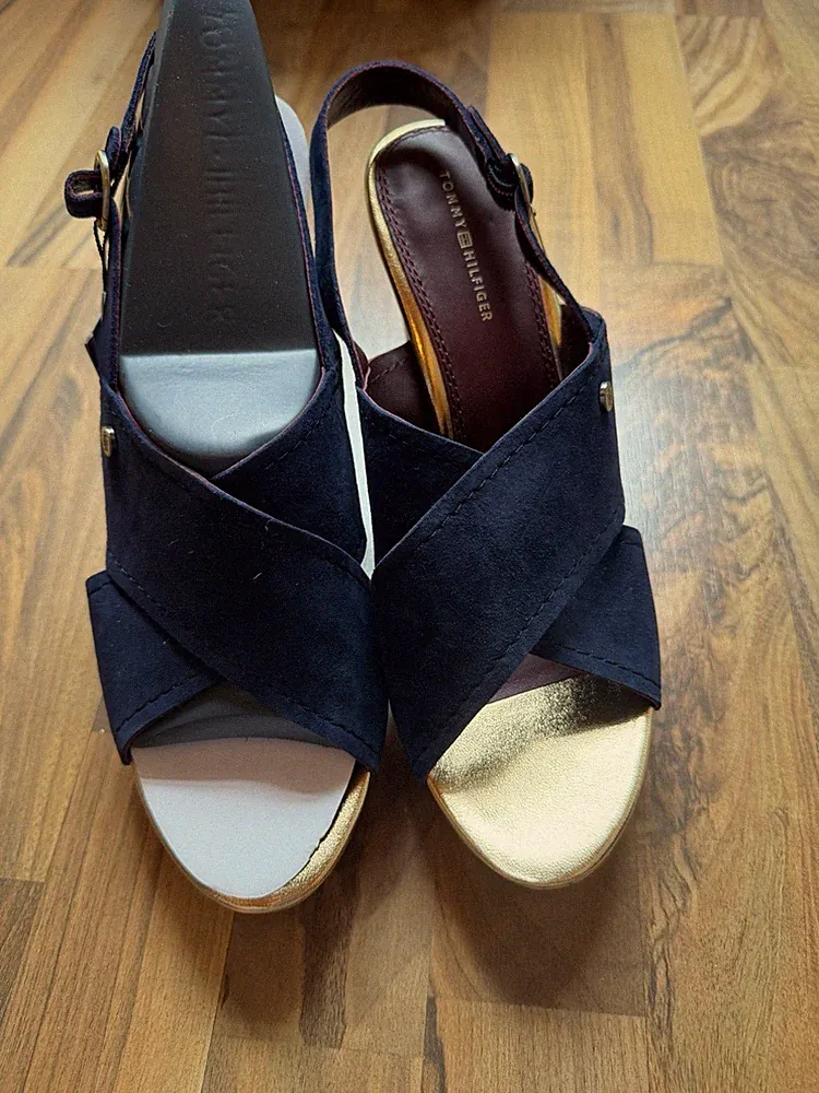 Tommy Hilfiger Slingback-Espadrille mit Keilabsatz