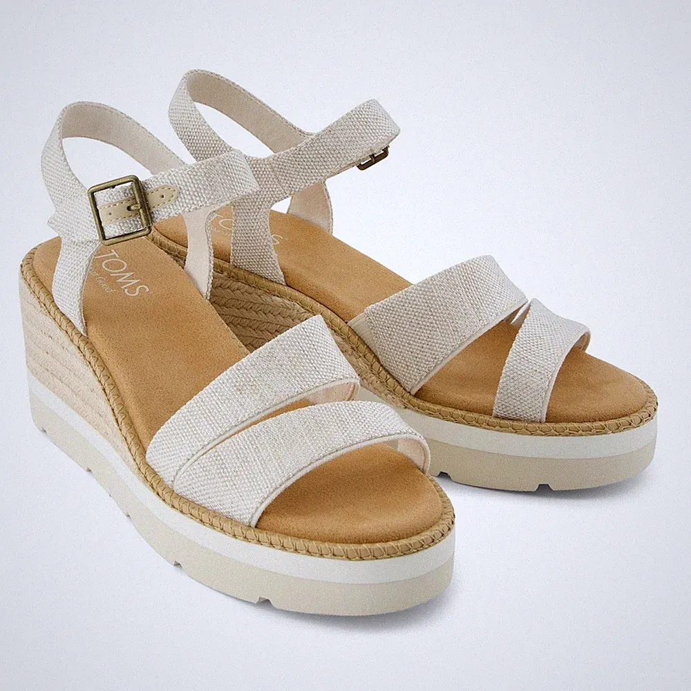 TOMS Darya Nylon Damen Natur Sandalen