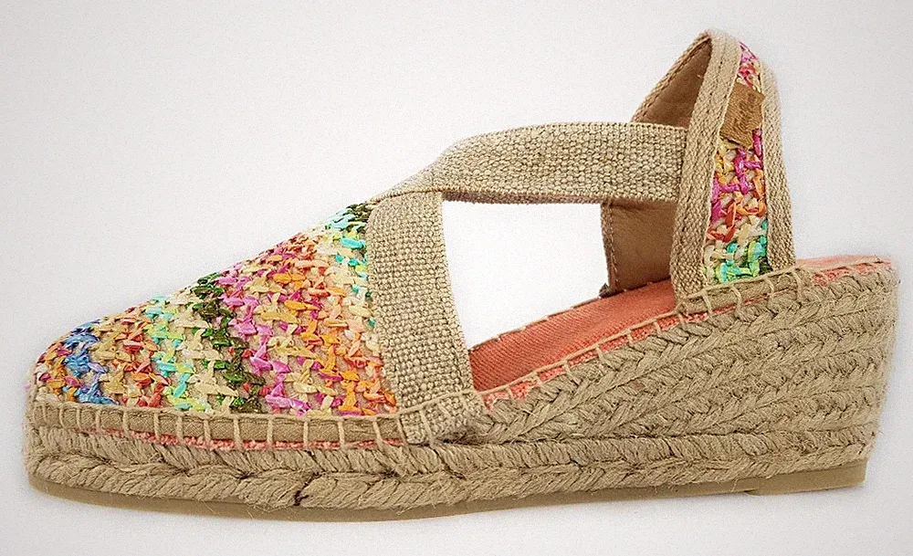 Toni Pons Damenschuhe Sandalen Hoch Mehrfarbig Freizeit