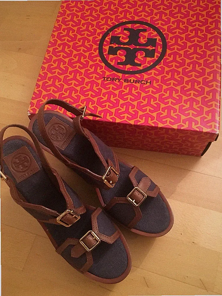 Tory Burch Sandaleten US 10,5, Gr. 40,5, NEU