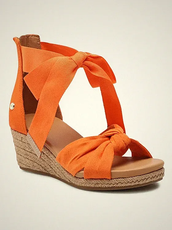 Orange Keilabsatz