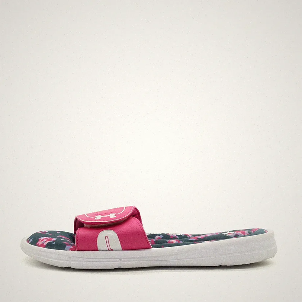 Under Armour Damen Sandalen EU 40,5 3020098-400 Pink Synthetik Slide Badesandale