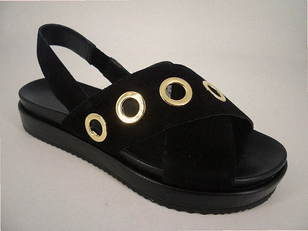 Urban Outfitters Sandalen schwarz Flatform UK 5 EU 38 LN44 04