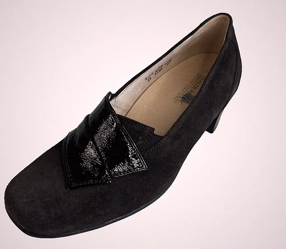 Waldläufer Damen Pumps Braun Schuhe Keilabsatz Weite H NEU - Größe 37,5 39,5 42