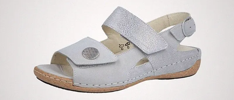 Waldläufer Damen Sandale Heliett STEIN (Beige) 342002-209-070