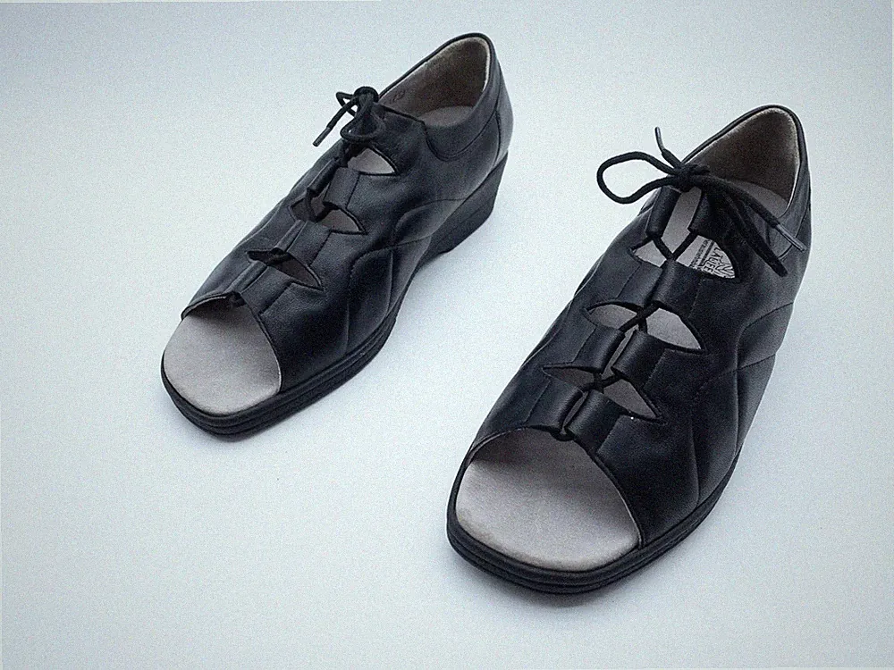 waldläufer Damen Sandale Sandalette Freizeitschuhe Gr. 41 EU Art. 39987-98