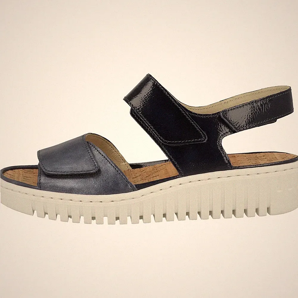 Waldläufer H-Willow Sandale Damen Sandaletten Sommerschuhe Badeschuhe Riemchen