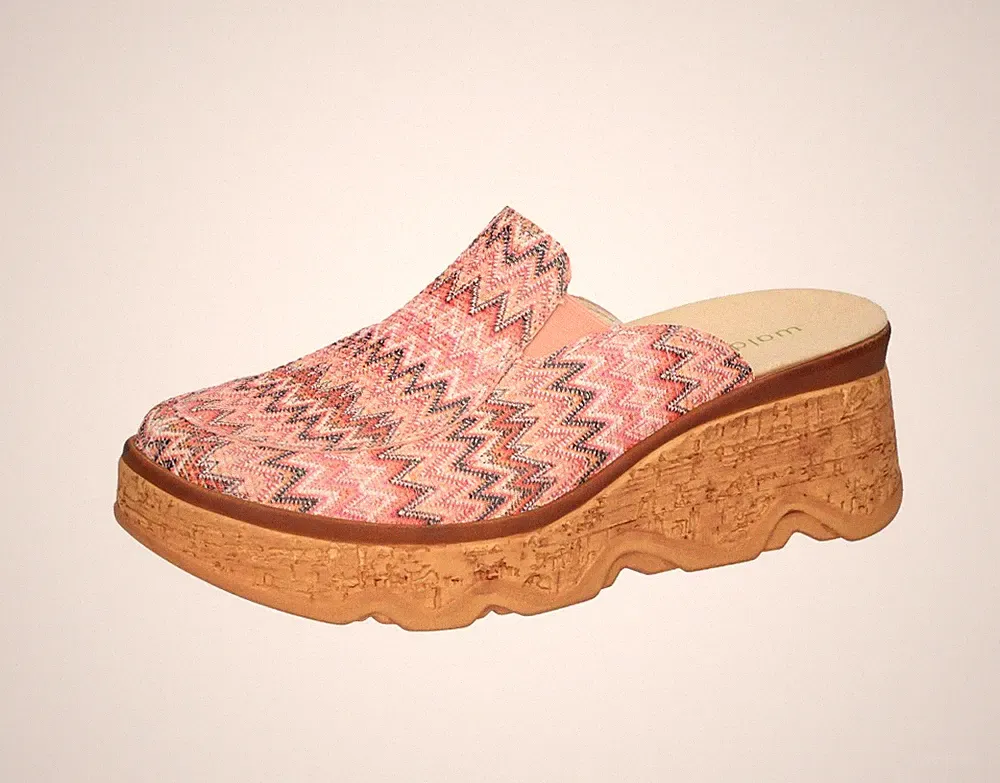 Waldläufer Plateau Clog Sandalen NEU