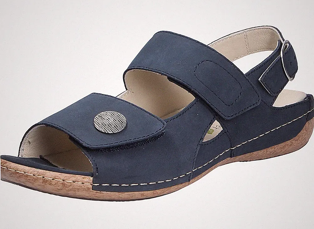 Waldläufer Sandale HELIETT 342002-191-217 Blau NEU