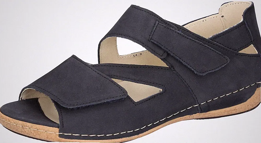 WALDLÄUFER Sandale Sommerschuh, Sandalette, H-Weite , 42,5 EU (8,5 UK)