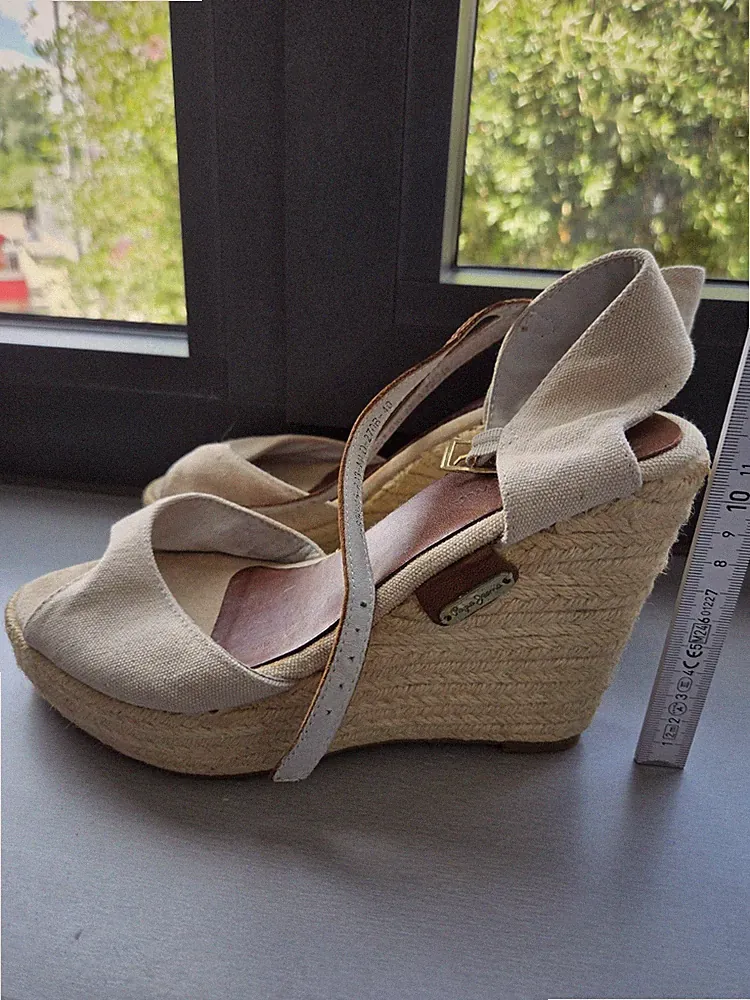 Wedge Keil Espandrillo von Pepe Jeans Größe 40 Max. 2 Mal Getragen Top